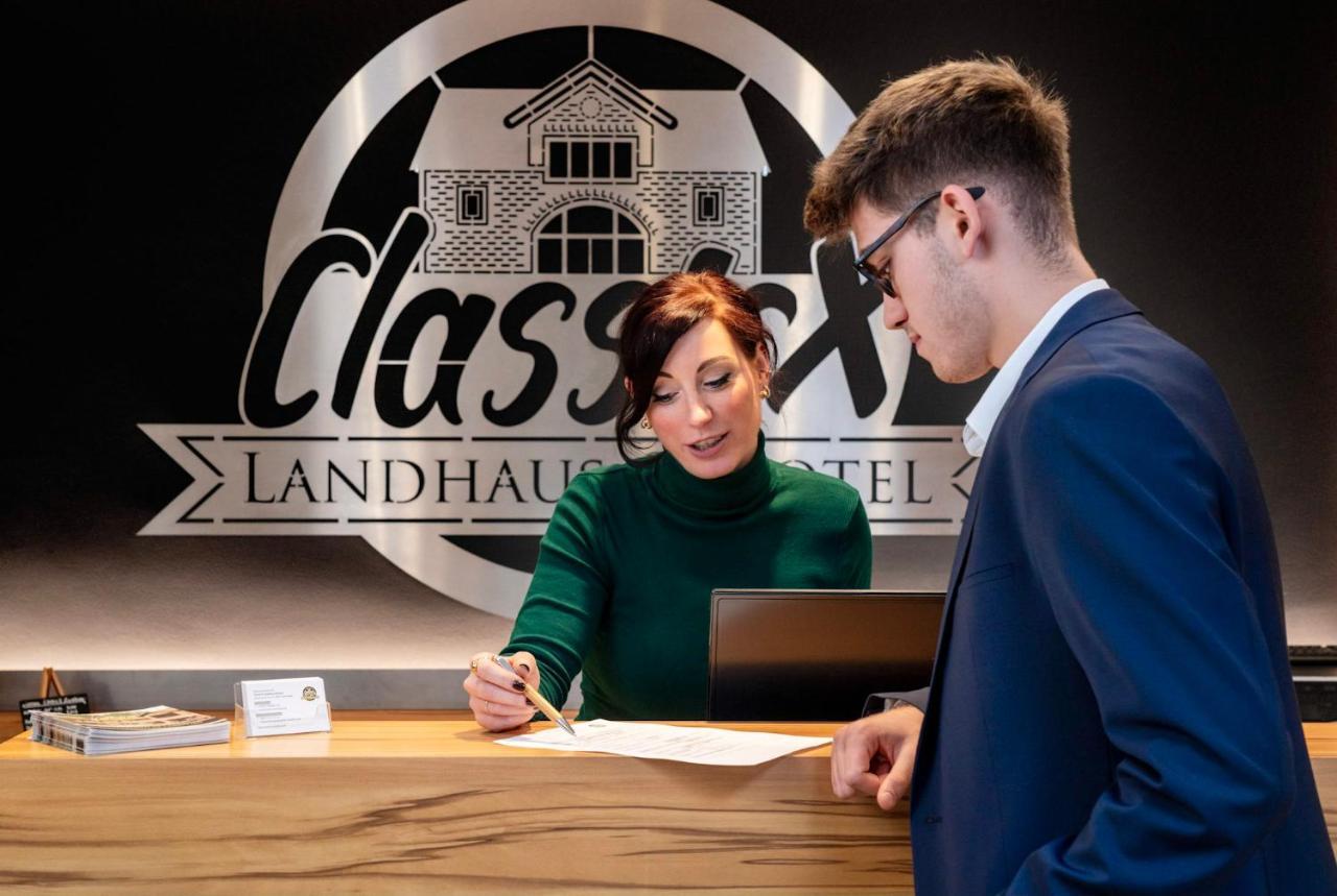 Classicx Landhaus & Hotel - Bed & Breakfast Gensingen Buitenkant foto